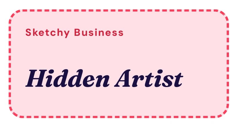 The Hidden Artist card